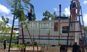 Maksimal Dukung GTRA Summit 2022 di Wakatobi, PLN UPDK Sebrangkan Mesin Containerized 1 MW ke Wangi – Wangi