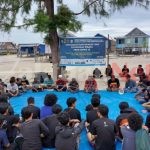 Mahasiswa Teknik Mesin Forum Wilayah IX Bangun 12 Unit Lampu PLTS di Pulau Masudu Bombana