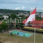 Sebanyak 77 Bendera Merah Putih Terpasang di Mako Brimob Parepare