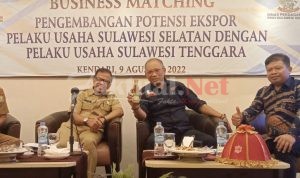 Rancang Pendokumentasian Eksport dari Sultra, Disperindag Sultra-Sulsel Kolaborasi