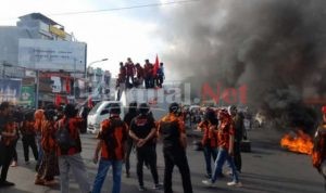 Sapma PP Kabupaten Gowa Gelar Aksi Tolak Kenaikan BBM
