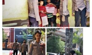 Peringati HUT Polwan Ke 74, Satreskrim Polres Gowa Laksanakan Jum,at Berbagi
