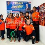 Sekjen Kornas Ganjarist Kris Tjandra Kukuhkan Kepengurusan Satrel Ganjarist Macan Kemayoran