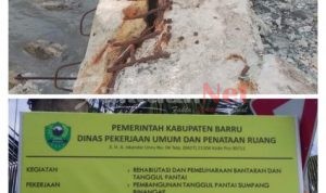 YBH kompak Indonesia Kab Barru Soroti Proyek 38 Milyar Yang Dikerjakan  PT. Karya Mandiri Surya Sejahtera