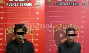 Warga Walikukun dan Warga Bumijaya Ditangkap Satreskrim Polres Serang