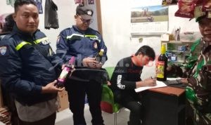 Polsek Ciruas Bersama Jajaran Muspika Ciruas Kembali Berhasil Amankan Puluhan Miras di BCP