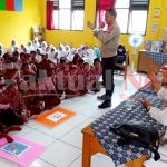 Kapolsek Ciruas Ajak Anak-anak Jauhi Perilaku Bulliyng dan Tanamkan Cinta di Hati