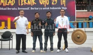 Rayakan Milad Fakultas Teknik UHO ke-29, Dekan Dorong Mahasiswa Agar terus Berkarya Dan Inovasi