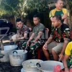 Posko YONBEKANG 1/TBY/1KOSTRAD Peduli Cianjur, Masaki Warga Terdampak Gempa