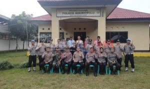 Kapolres Gowa Kunjungi Polsek Biringbulu Dan Mengecek Kedisiplinan Anggota