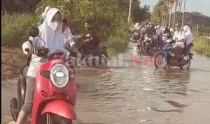 Bertahun-Tahun Jalan Rusak Tak Kunjung Diperbaiki, LSM INAKOR SULSEL Geram