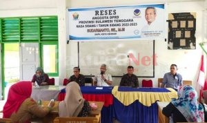 Dikunjungi Sudarmanto Saeka Saat Reses, Ini Harapan Kepsek SMAN 9 Kendari