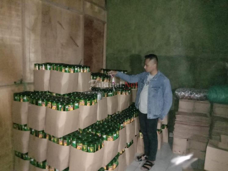 Polsek Ciruas Mengamankan Miras dan Aneka Bahan Oplosannya
