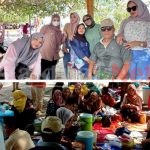 Pasca Lebaran, Keluarga Besar Purnawirawan Mayor Infantri Berlibur ke Pantai Mutiara Buteng