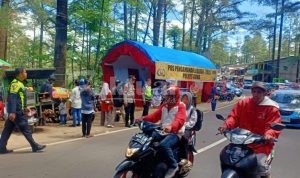 Pasca Lebaran, Polsek Tinggimoncong Perketat Pengamanan Di Tempat Wisata