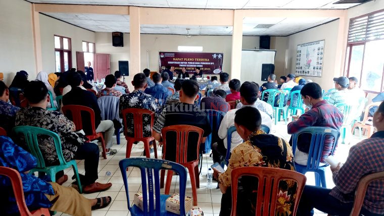 Rekapitulasi Daftar Pemilih Hasil Perbaikan DPS di Kecamatan Ciruas