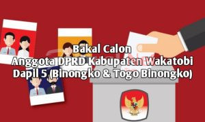 Terungkap!!! Inilah Daftar Lengkap Bakal Calon Anggota DPRD Wakatobi Dapil Pulau Binongko