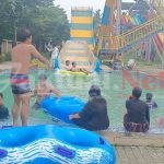 H+9 Lebaran Keluarga Manfaatkan Berwisata ke Kolam Renang Palm Bay Kalideres di Akhir Libur Lebaran