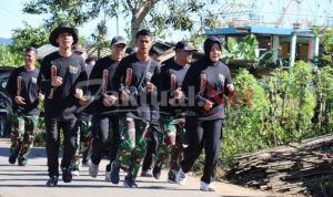Jalin Sinergitas, TNI-Polri Gowa Outbound Bareng Di Kawasan Wisata Malino