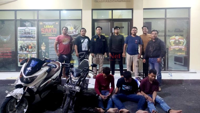 Polisi Gagalkan Aksi Komplotan Pencuri di Lebak, Ini Modusnya
