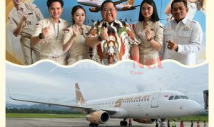 Anton Timbang Hadiri Launching Super Jet Air di Kendari