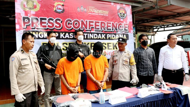 Polisi Mengamankan Mertua dan Menantu Pencuri Motor di Tangerang