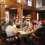 Minggu Santai Prabowo Ngopi Bareng Pemimpin Redaksi Media Nasional di Hambalang