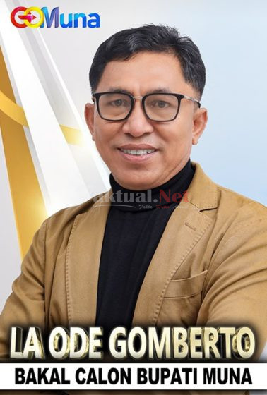 Ketua DPC Gerindra Kabupaten Muna, La Ode Gomberto