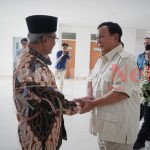 Prabowo Sowan ke Ketum PP Muhammadiyah di Universitas Ahmad Dahlan, Bahas Potensi Anak Bangsa