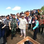 Prabowo Diteriaki Presiden Saat Kunjungi Pangandaran Bareng Susi Pudjiastuti