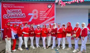 Semarak HUT ke-78 RI, DWP Sultra Gelar Lomba Olahraga
