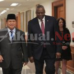 Momen Prabowo Bertandang ke Pentagon AS, Disambut Langsung Menhan Austin