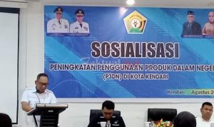 Disperindag Sulawesi Tenggara Ajak Siswa SMK Bangga Buatan Indonesia