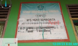 Kepalah Sekolah Mis Yapit Desa Borimasunggu Diduga Menyalahgunakan Anggaran Dana Bos