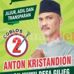 Ribuan Pendukung Hadiri Kampanye Cakades Anton Kristandion No Urut 2