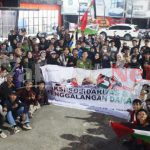 Solid, Aliansi Mahasiswa Sultra Peduli Palestina Kembali Gelar Aksi Sosial dan Galang Dana