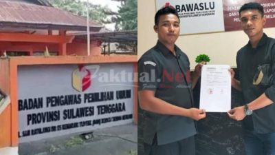 Diduga Langgar UU Tindak Pidana Pemilu, Kadis DKP Wakatobi Dilaporkan ke Bawaslu Sultra