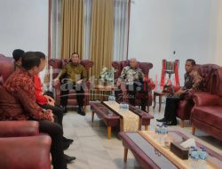 Mewakili Pj Gubernur, Sekda Sultra Menyambut Kehadiran Panglima Komando Armada II di Kendari