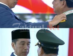 Prabowo Subianto Resmi Menyandang Bintang Empat Dari Presiden Jokowi