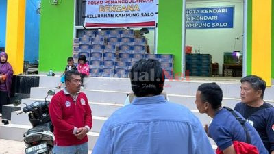 Peduli Korban Banjir di Kendari, Yudhianto Mahardika Salurkan Bantuan ke Warga