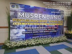 Pembukaan Musrenbang Tingkat Kota Adm.Jakut 2024, Diliput Khusus Humas FORKOPIMKO