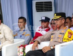 Lepas Mudik Gratis di Terbus Pulogebang, Kapolrestro Jaktim Dampingi Kementrian Perhubungan RI