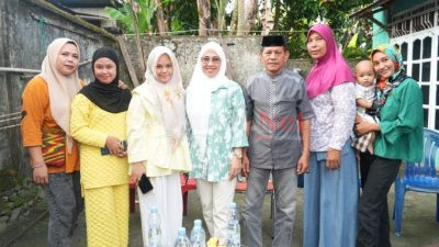Mantapkan Diri Maju Di Pilkada Gowa, Husniah Talenrang Kunjungi Cale-calegnya
