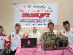 Peringati Hari Jadi Jeneponto, Orari Lokal Gelar Spesial Event Station SES BA161JPT