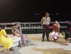 Patroli Malam Perintis Presisi Polsek Kepulauan Seribu Utara: Waspada Hoax dan Kedamaian Pasca Pemilu 2024