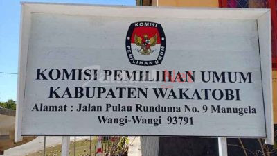 Tutup Dukungan Minimal Cakada, KPU Tegaskan Tidak Ada Calon Perseorangan pada Pilkada Wakatobi