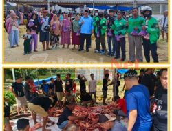 Turut Merayakan Iedul Adha 1445 H,Yudhianto Mahardika Kurbankan 13 Ekor Sapi di Hari Tasrik