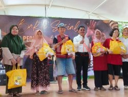 Meriah Kegiatan Saber Peduli Drs. H. Sachrudin dalam Acara Bhakti Sosial