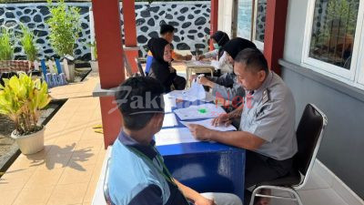 Antisipasi Penyebaran Penyakit Menular, Nakes Rutan Sengkang Skrining 45 Tahanan Baru