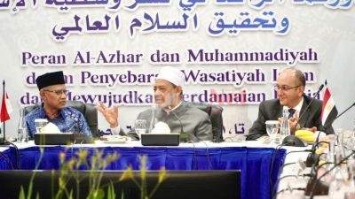 Grand Syekh Al Azhar Mesir Ahmad Al Thayyeb “Umat Islam Sangat Berhutang Jasa Kepada Muhammadiyah”